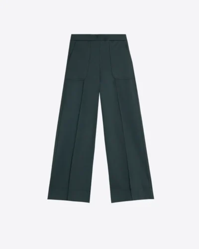 Pantalón Beti verde punto Roma