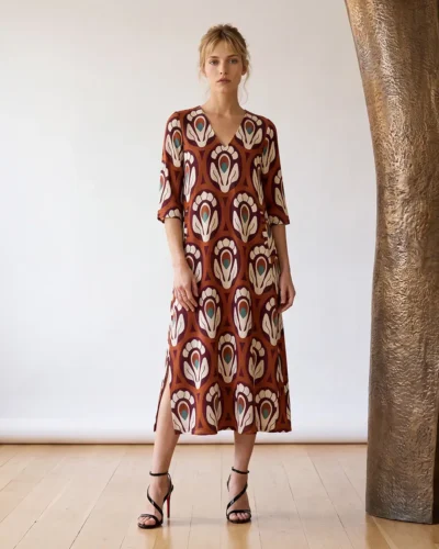 Vestido Mercedes Clam